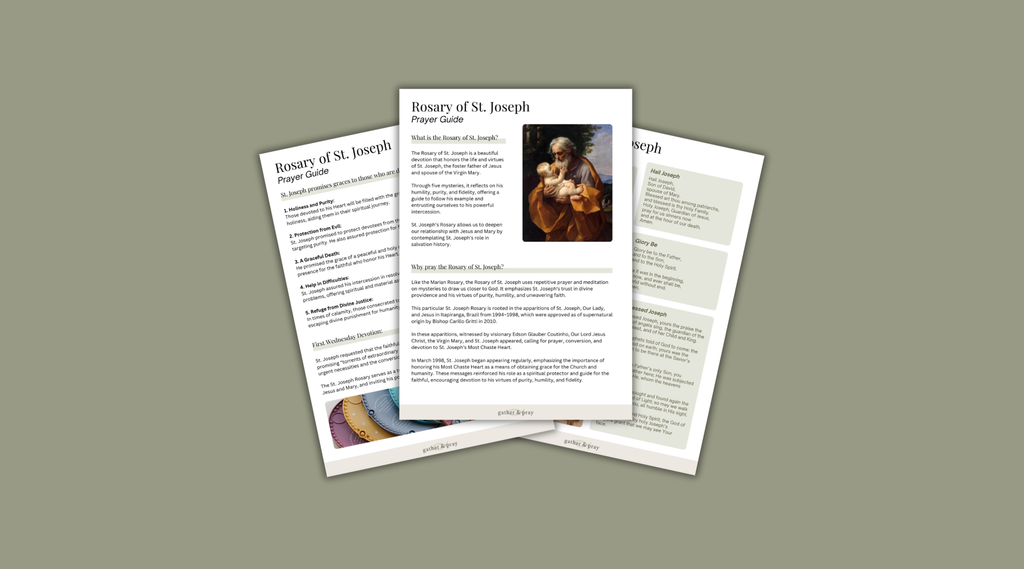 St. Joseph Rosary Prayer Guide